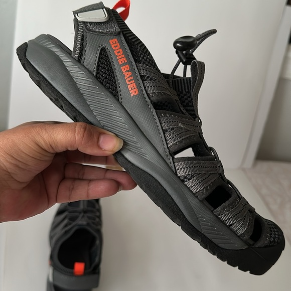 Eddie Bauer Men’s Gray and Black Water Shoes - Picture 14 of 16